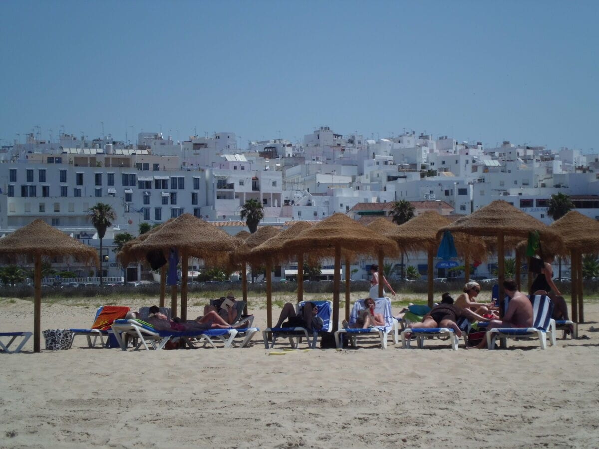 Am Bateles-Strand in Conil de la Frontera