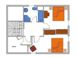 Grundriss Obergeschoss