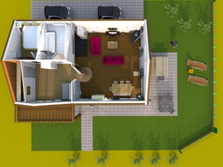 Vakantiehuis Rieden (Eifel) Grondplan 35