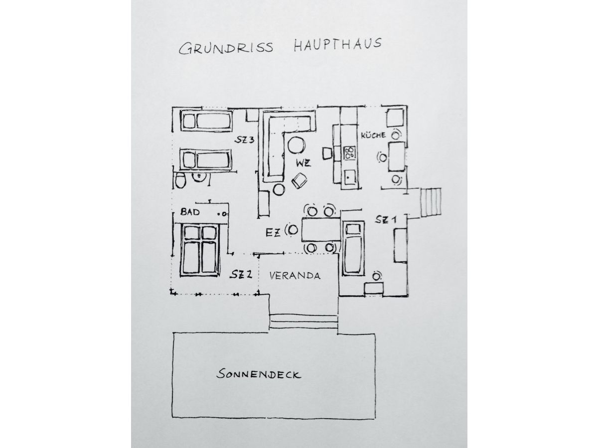 Grundriss Haupthaus