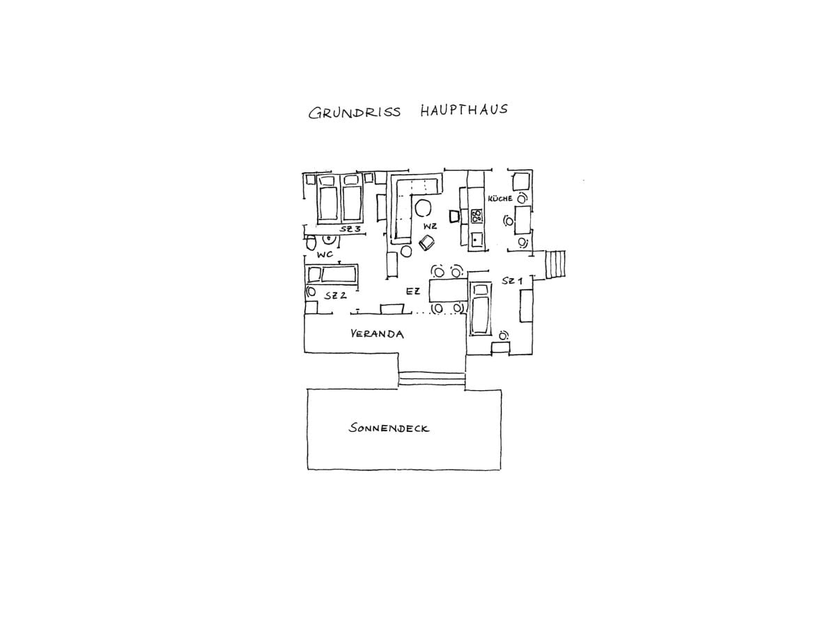 Grundriss Haupthaus