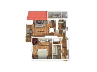 Appartement de vacances Winterberg Plan d'étage 40