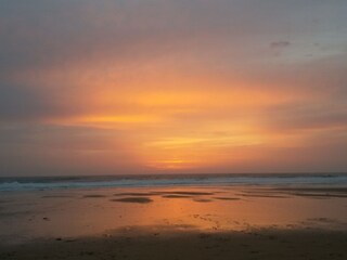 Sonnenaufgang am Strand