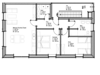 Ferienwohnung Carolinensiel Grundriss 20