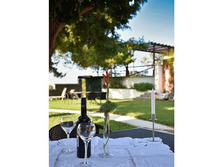 Außenbereich Villa Athina