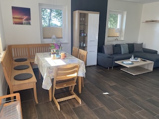 Gemütlicher Essbereich