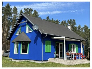 Ferienhaus Nowe Warpno Außenaufnahme 2