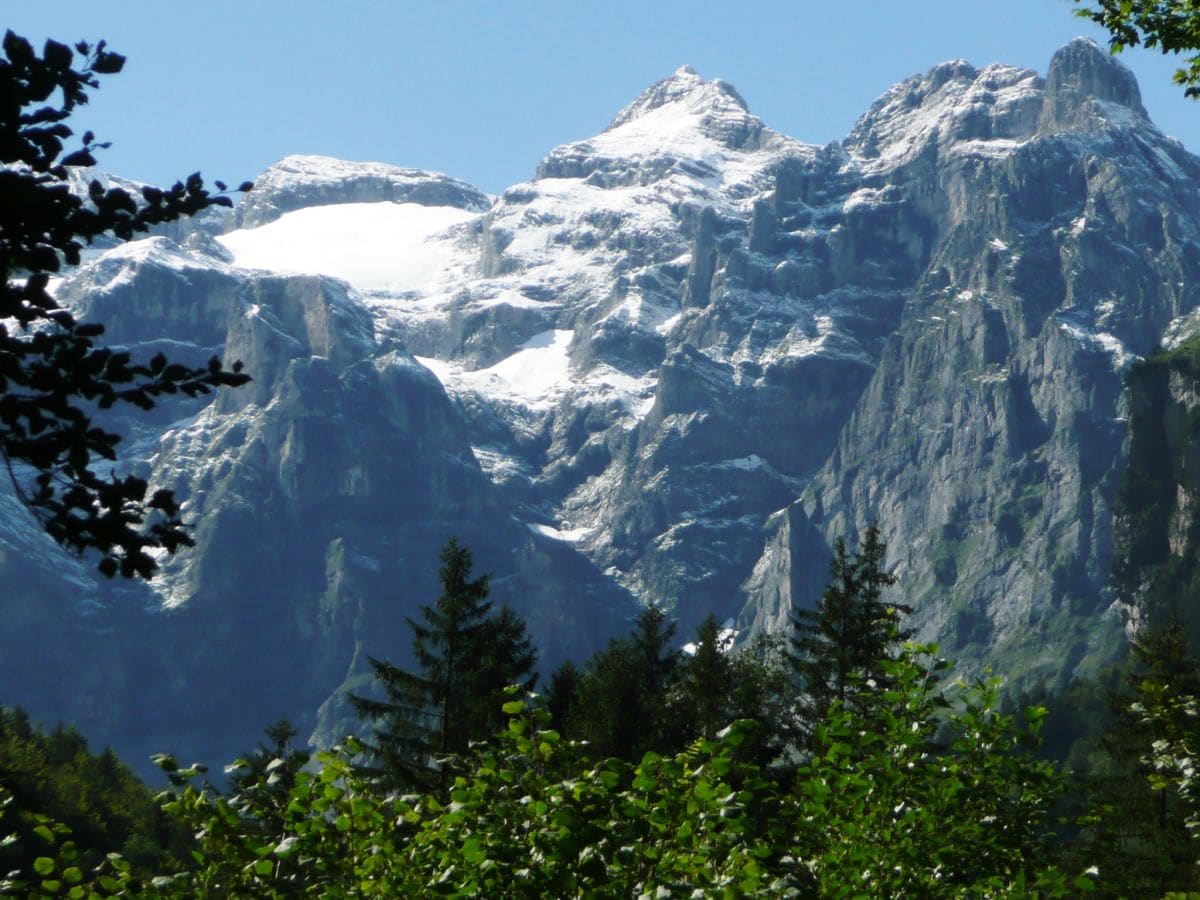 Sicht zum Gletscher