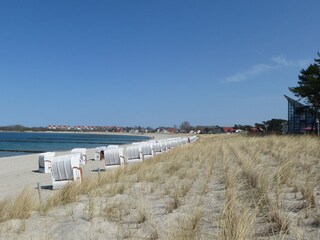 8 km Badestrand