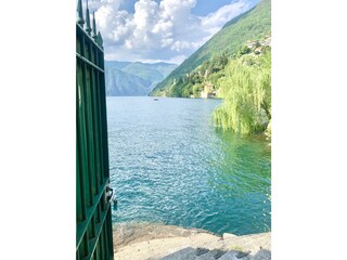 Apartamento de vacaciones Nesso Grabación al aire libre 7
