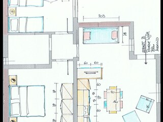 Appartamento per vacanze Malcesine Pianta del piano 34