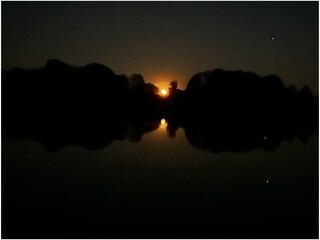 Nacht mit Vollmond