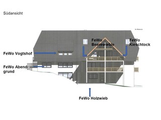 Appartamento per vacanze Unterkirnach Pianta del piano 24