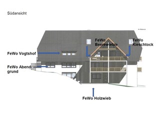 Vakantieappartement Unterkirnach Grondplan 24