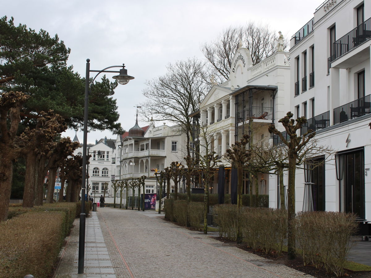 Teil der Promenade von Binz