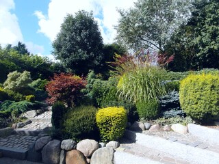 Garten im September