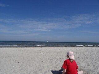 Strand im Juni