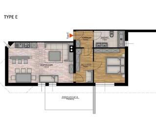 Appartamento per vacanze Maria Alm Pianta del piano 40