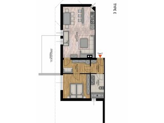 Appartamento per vacanze Maria Alm Pianta del piano 33