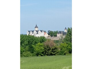 In ca. 5 km Entfernung ... die Burg Ranis