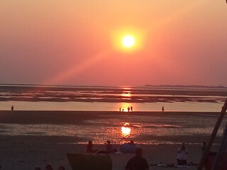 Sonnenuntergang in Utersum genießen