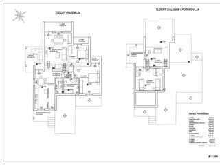 Villa Pula Plan d'étage 33