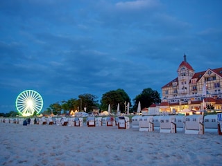 der Strand am Abend