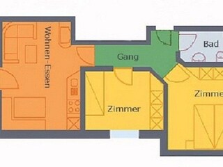 Appartamento per vacanze Kuens Pianta del piano 25