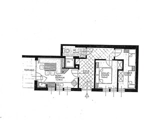 Grundriss Garten Apartment