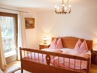 Doppelzimmer im 1. Stock mit Balkon