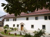 Ferienhaus Dresdner Land Innenhof