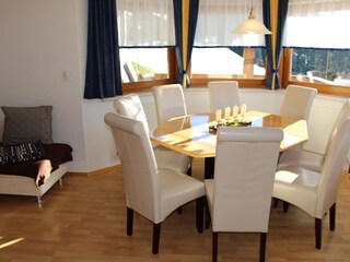 Living room in the holiday house.