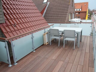Balkon Nordwestseite