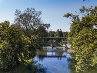 Die Spree vor der Tür