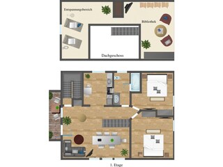 Ferienwohnung Lübben Grundriss 21