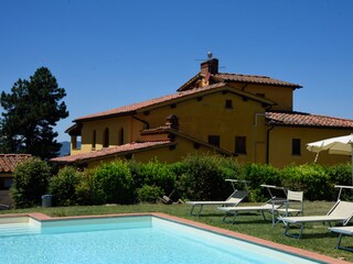 Apartamento de vacaciones Castelfranco di Sopra Grabación al aire libre 2