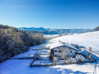 Blick in die Immenstädter Berge