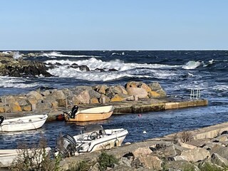 Zum Bad ins Meer ...