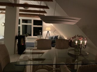 Abend in der Maisonette