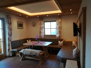 Sitzecke Zillertalblick-Wohnung