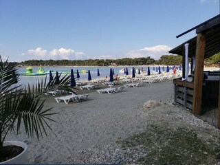 Sandstrand in Medulin