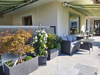 Terrasse "Appartements Haus Olympia Lans bei Innsbruck