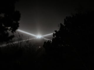 Lighthouse by night