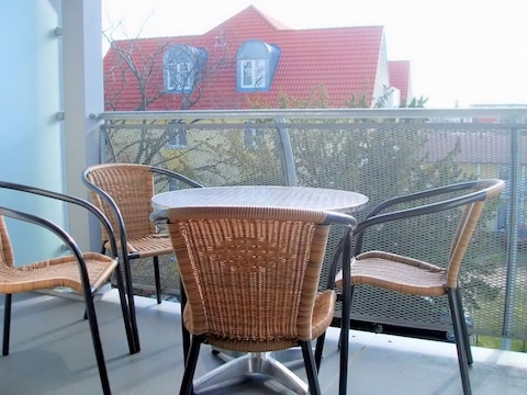 "Spatzennest" 3-Raum Ferienwohnung,200mStrand
