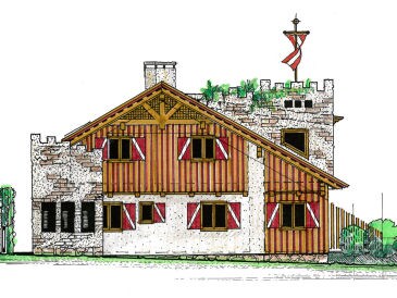 Ferienhaus Smileys Fluss Chalet