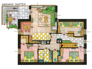 Casa per le vacanze Trebesing Pianta del piano 42