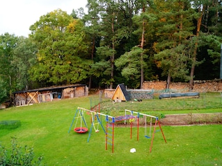 Spielplatz im Garten