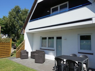 Balkon Wohnung Langeoog