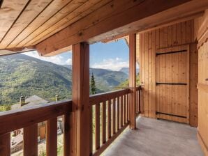 Modernes Ferienhaus in Montagny mit Balkon - La Perrière - image1