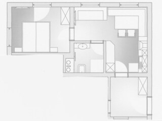 Vakantieappartement Abtenau Grondplan 27